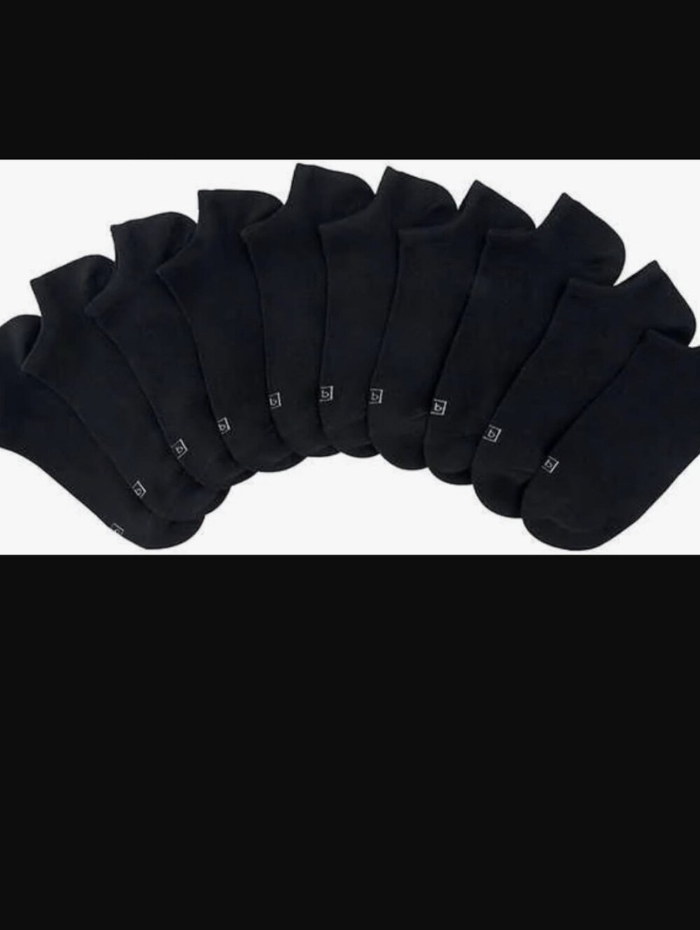 K.Bell No show Socks 10 Pairs - Picture 4 of 5